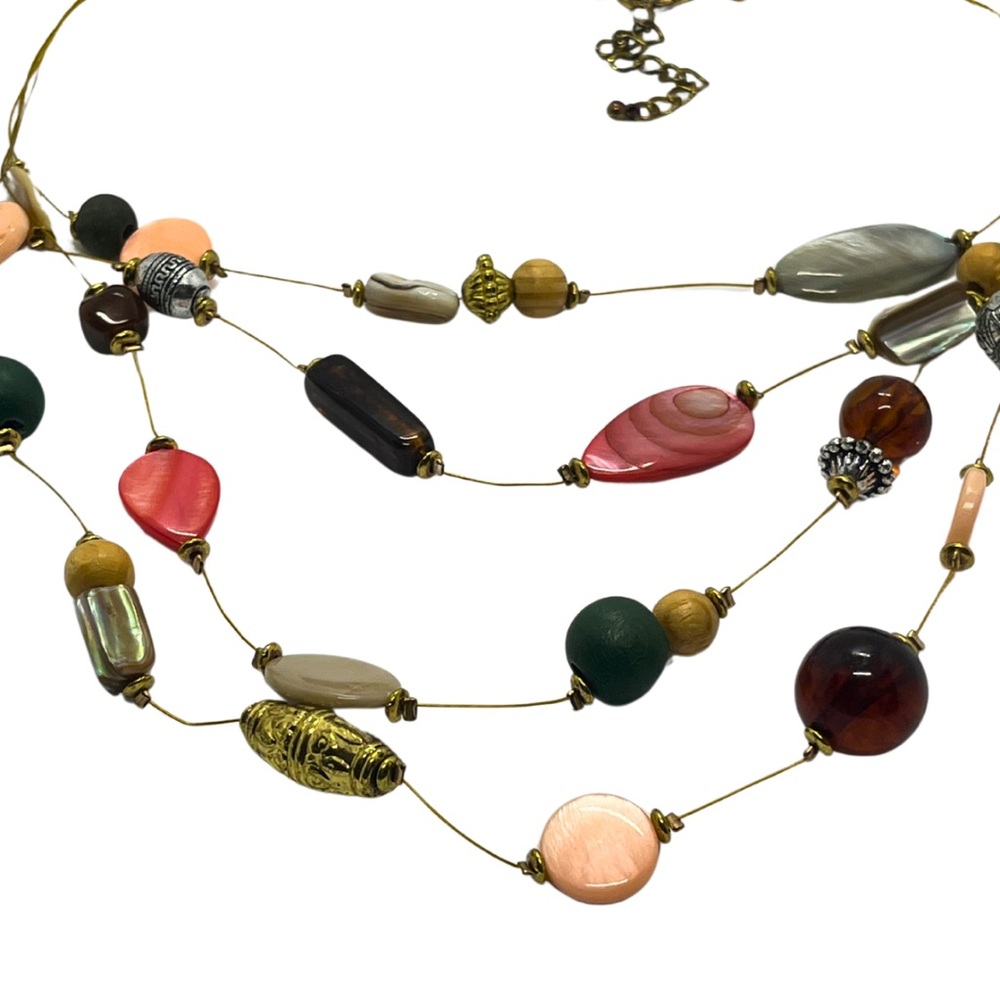 999 Chico’s Beaded Necklace - Picture 3 of 3